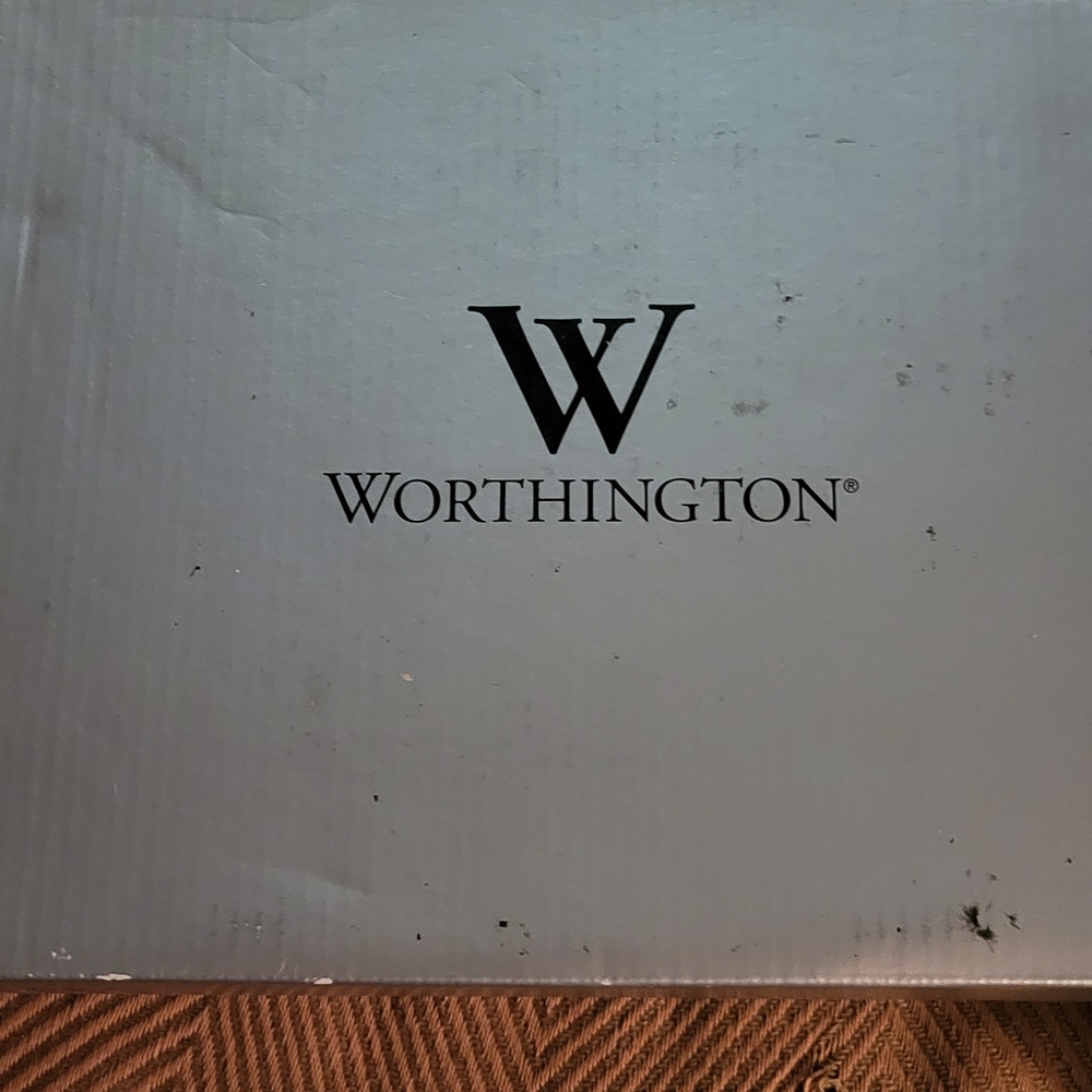 Worthington Red Peep Toe Heels